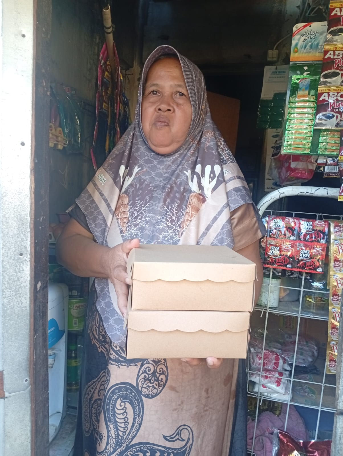 Suasana persiapan penyaluran