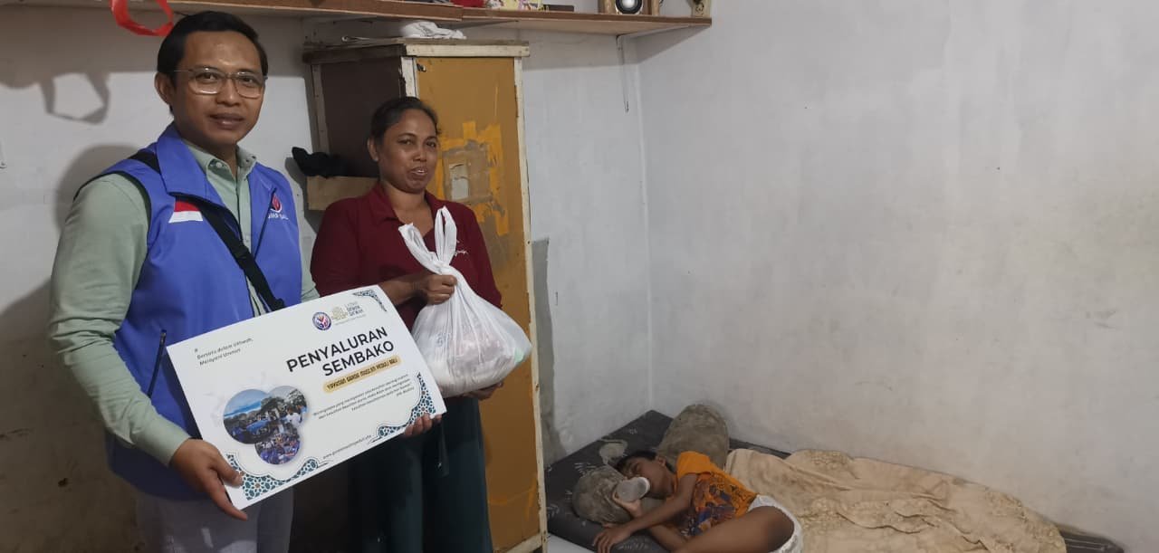 Paket sembako siap salur
