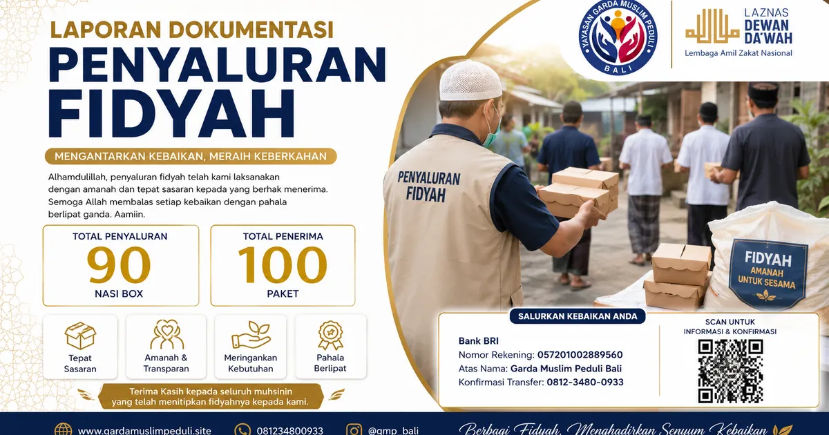 Program Fidyah Berkah Ramadhan